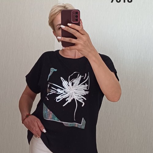 Футболка FSN (50-56) 7018 black (лето) FSN 7018 black
