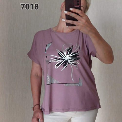 Футболка FSN (50-56) 7018 lilac (лето) FSN 7018 lilac