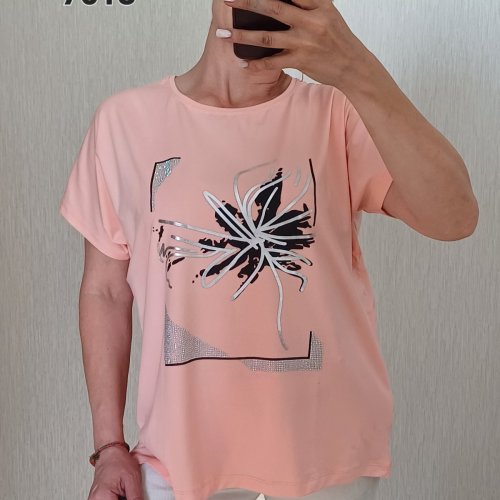 Футболка FSN (50-56) 7018 peach (лето) FSN 7018 peach