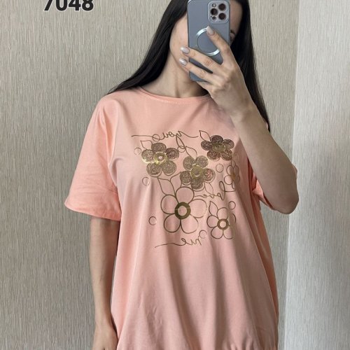 Футболка FSN (52-58) 7048 peach (лето) FSN 7048 peach