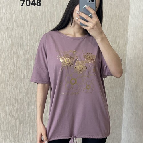 Футболка FSN (52-58) 7048 purple (лето) FSN 7048 purple