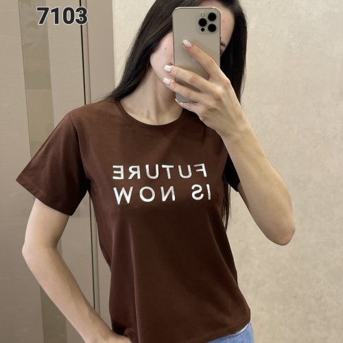 Футболка FSN (42-48) 7103 brown (лето) FSN 7103 brown