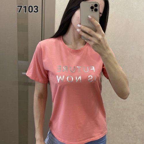 Футболка FSN (42-48) 7103 coral (лето) FSN 7103 coral