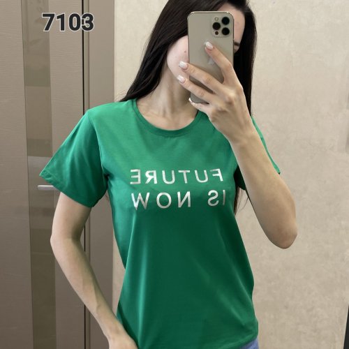 Футболка FSN (42-48) 7103 green (лето) FSN 7103 green