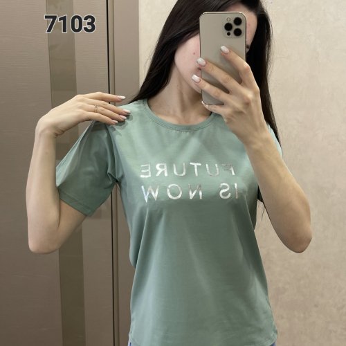 Футболка FSN (42-48) 7103 mint (лето) FSN 7103 mint