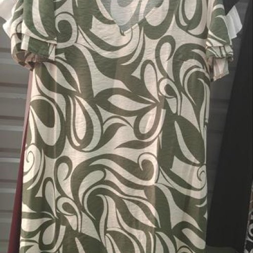 Платье Latoria (48-52) 708 khaki (лето) Latoria 708 khaki