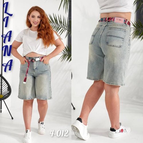 Шорты Liana Denim (28-33) 4-012 grey (лето) Liana Denim 4-012 grey
