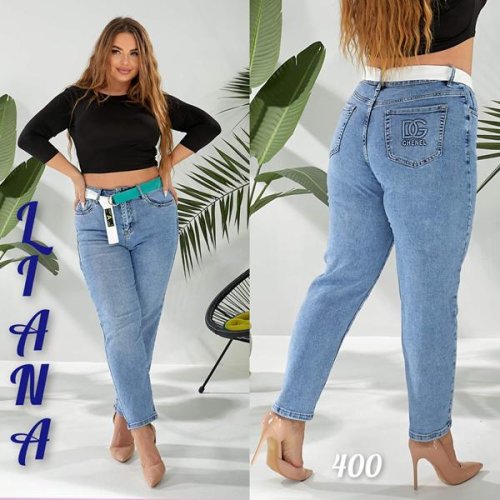 Джинсы Liana Denim (30-36) 400 blue (деми) Liana Denim 400 blue