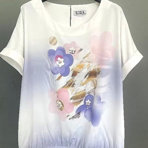 Футболка LIDA (52-62) 2418-2 white (лето) LIDA 2418-2 white
