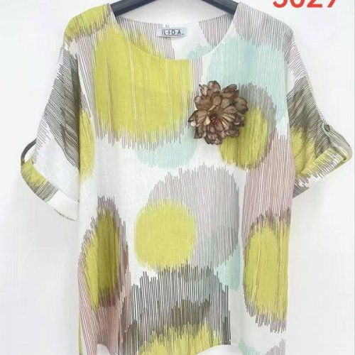 Футболка LIDA (52-62) 5029 yellow (лето) LIDA 5029 yellow