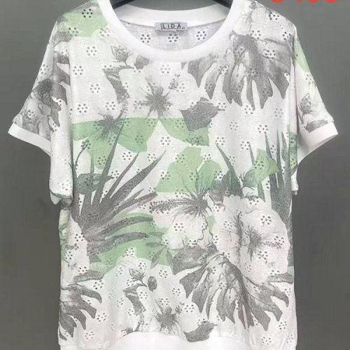 Футболка LIDA (52-62) 3408 white (лето) LIDA 3408 white
