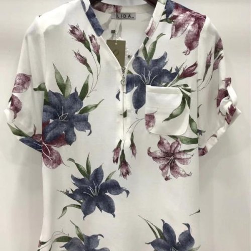 Футболка LIDA (52-62) 2598-1 white (лето) LIDA 2598-1 white