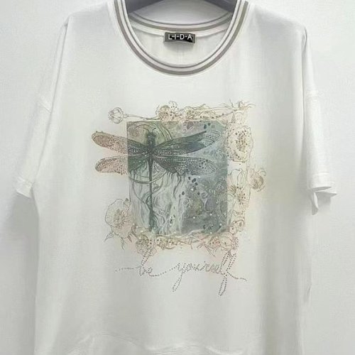 Футболка LIDA (52-62) 5002 white (лето) LIDA 5002 white