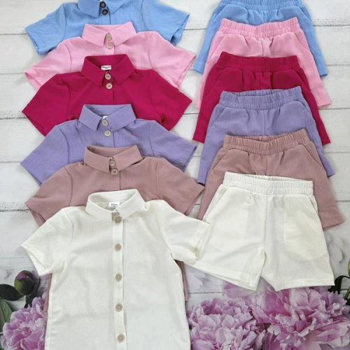 Костюм Moda school (122-146) 8507-2 white (лето) Moda school 8507-2 white