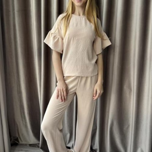 Костюм Moda school (122-152) 8543 beige (лето) Moda school 8543 beige