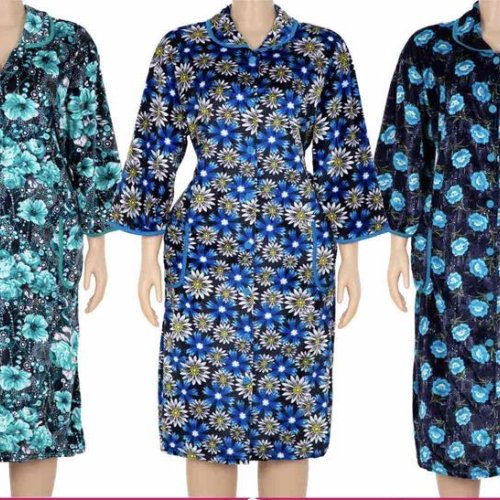 Халат Vanda (XL-5XL) S2 mix (лето) Vanda S2 mix