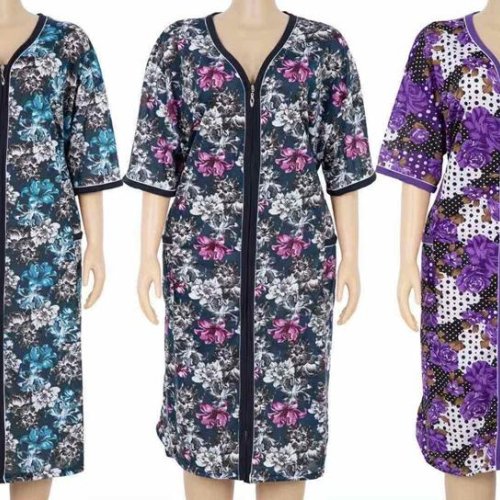 Халат Vanda (10XL-18XL) S52 mix (лето) Vanda S52 mix