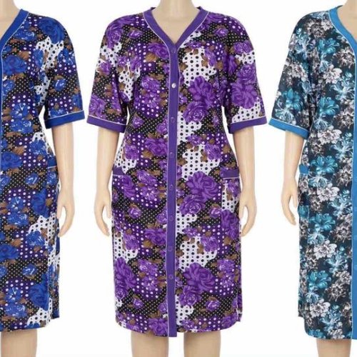 Халат Vanda (10XL-18XL) S40 mix (лето) Vanda S40 mix