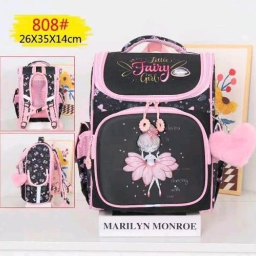 Рюкзак Candy bags (35*26*14) 808 black (деми) Candy bags 808 black