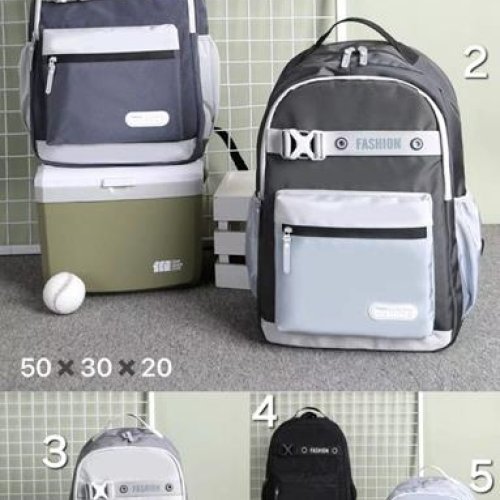 Рюкзак Candy bags (50*30*20) S323-3 grey (деми) Candy bags S323-3 grey