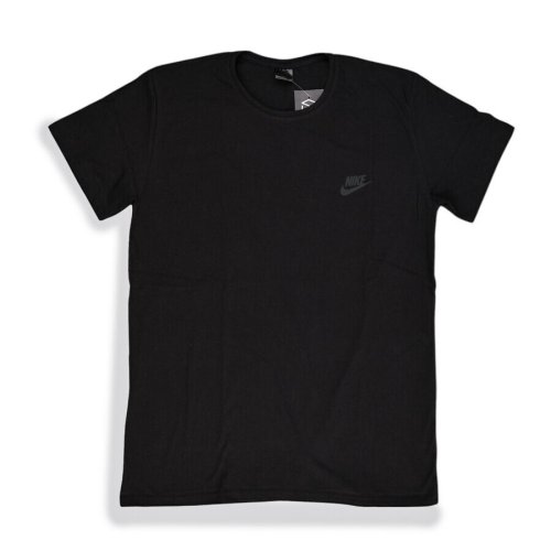 Футболка Textile (M-3XL) 816-M чорний (лето) Textile 816-M чорний