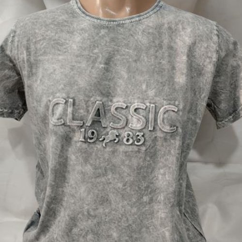 Футболка Panda (M-3XL) 1961 l.grey (лето) Panda 1961 l.grey