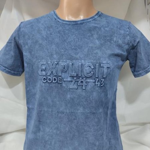 Футболка Panda (M-3XL) 1987 blue (лето) Panda 1987 blue