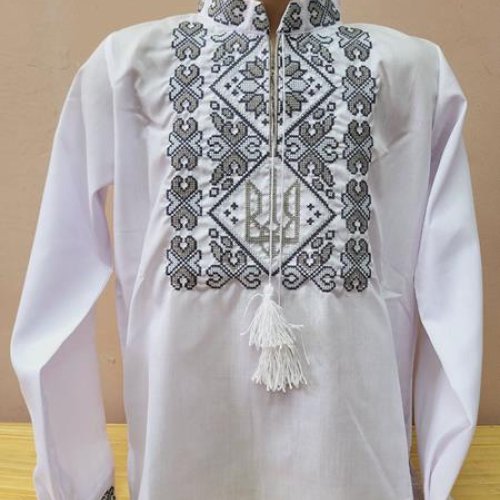 Вышиванка Limerense (122-176) LM73 white (деми) Limerense LM73 white
