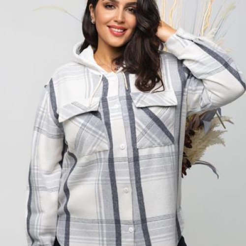 Рубашка HJJ Story (52-58) 76 grey (деми) HJJ Story 76 grey