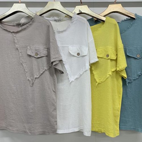 Футболка Yafeier (XL-6XL) 7303 yellow (лето) Yafeier 7303 yellow