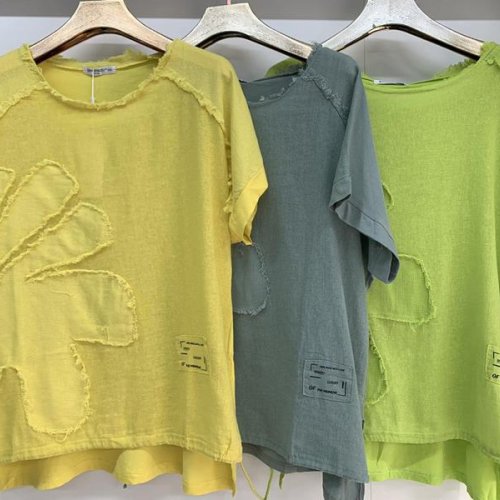 Футболка Yafeier (3XL-6XL) 7563 l.green (лето) Yafeier 7563 l.green
