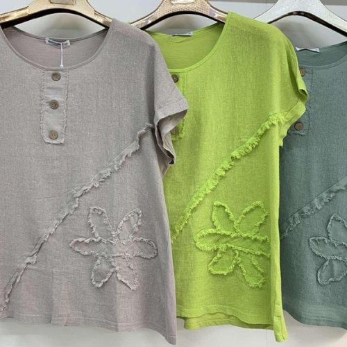 Футболка Yafeier (3XL-6XL) 7588 l.green (лето) Yafeier 7588 l.green