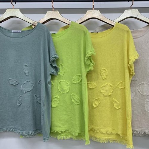 Футболка Yafeier (XL-6XL) 7589 l.green (лето) Yafeier 7589 l.green
