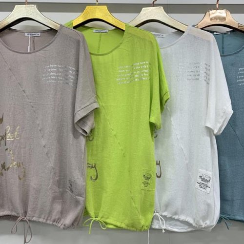 Футболка Yafeier (XL-6XL) 9587 grey (лето) Yafeier 9587 grey