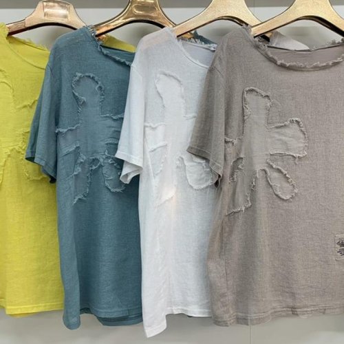 Футболка Yafeier (3XL-6XL) 7538 yellow (лето) Yafeier 7538 yellow