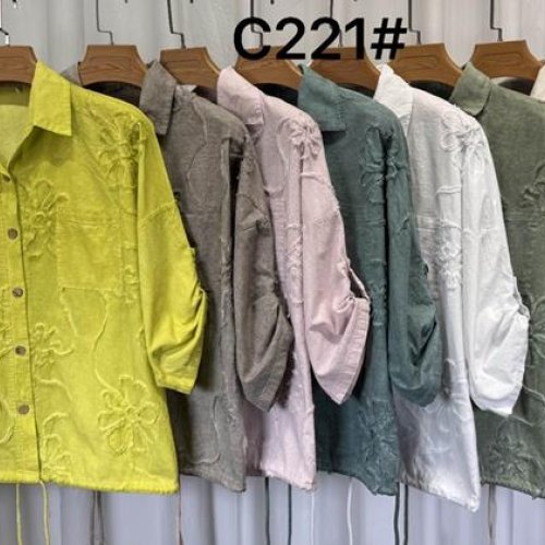 Рубашка Yafeier (50-56) C221 khaki (лето) Yafeier C221 khaki