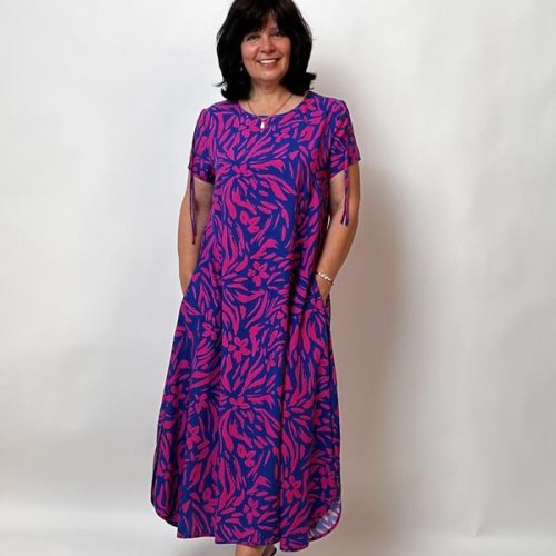 Платье LIArt (50-56) 949 navy (лето) LIArt 949 navy