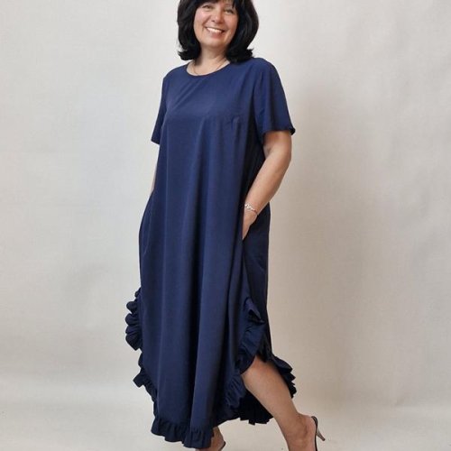 Платье LIArt (52-58) 948 navy (лето) LIArt 948 navy