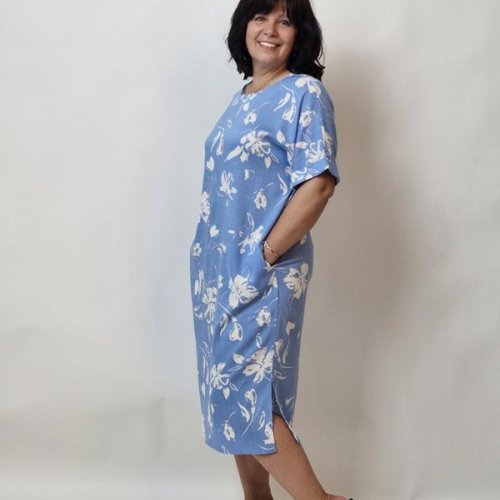 Платье LIArt (52-58) 951 l.blue (лето) LIArt 951 l.blue