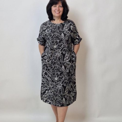 Платье LIArt (52-58) 951 black (лето) LIArt 951 black