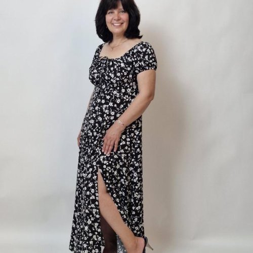 Платье LIArt (48-54) 950 black (лето) LIArt 950 black