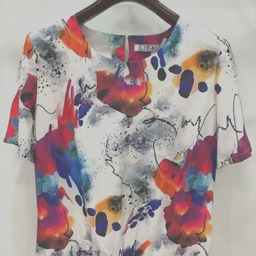 Футболка LIDA (52-62) 2260 white (лето) LIDA 2260 white