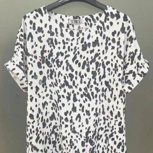 Футболка LIDA (52-62) 3712 white (лето) LIDA 3712 white