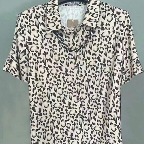Рубашка LIDA (52-62) 9551 beige (лето) LIDA 9551 beige