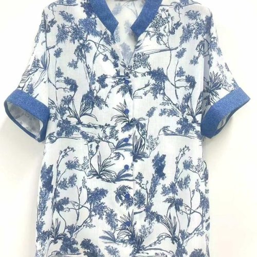 Рубашка LIDA (52-62) 9463-1 white (лето) LIDA 9463-1 white