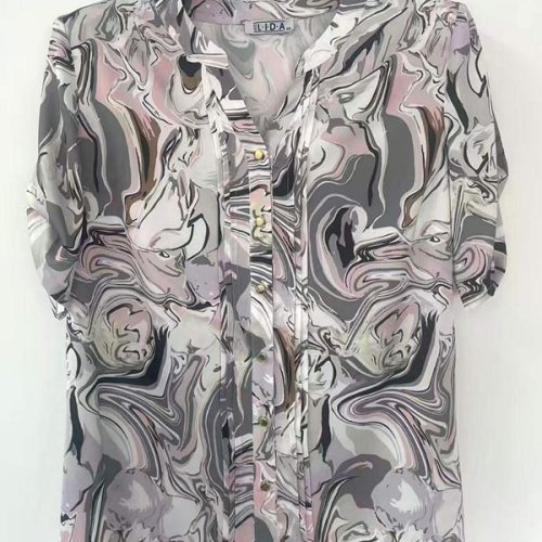 Рубашка LIDA (52-62) 3413 grey (лето) LIDA 3413 grey