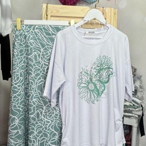 Костюм спорт OSKA (50-56) 6057 green (лето) OSKA 6057 green