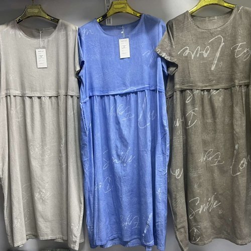 Платье Yafeier (54-60) 261 l.grey (лето) Yafeier 261 l.grey