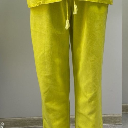 Штаны Yafeier (50-56) YF49 yellow (лето) Yafeier YF49 yellow
