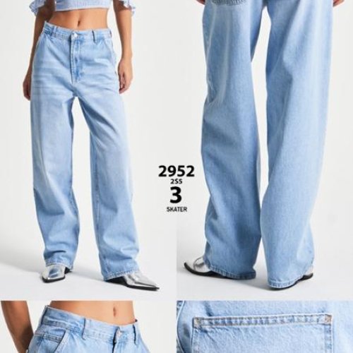 Джинсы Jeans Style (34-40) 2952-3 l.blue (деми) Jeans Style 2952-3 l.blue